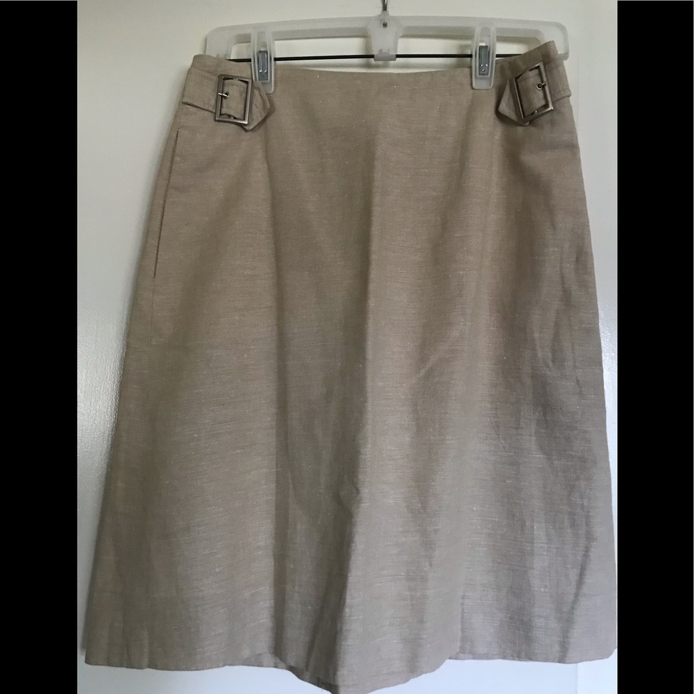 THE LIMITED , size 2 , women miniskirt , beige ,